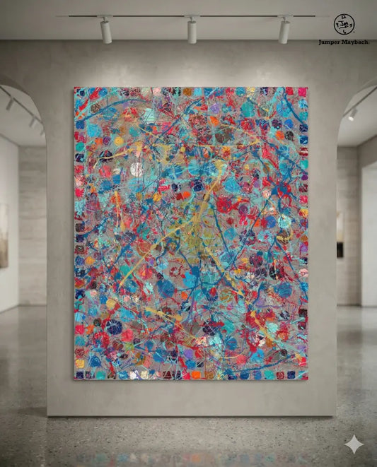 Original Starfield artwork by Jumper Maybach featuring a cosmic vignette with vibrant starry details.