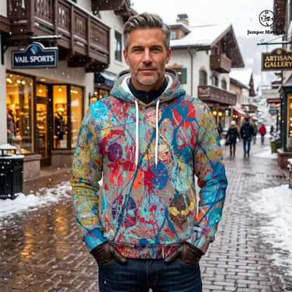 Starfield - Unisex Pullover Hoodie by Jumper Maybach® - All Over Prints