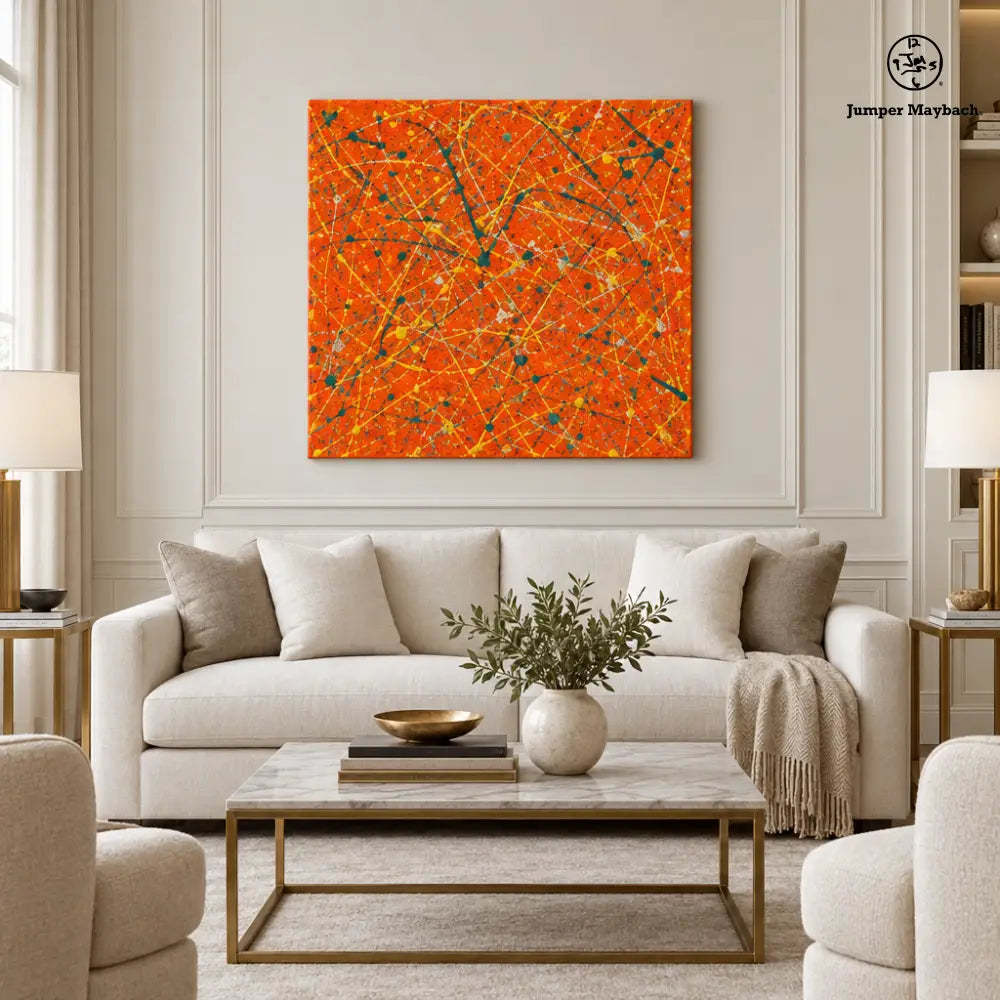 SunStar embellished canvas - living room