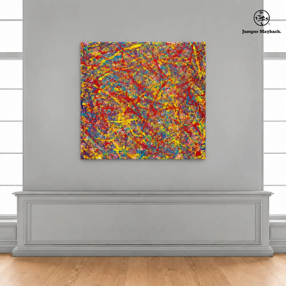 Surreal Cartography embellished canvas wall display