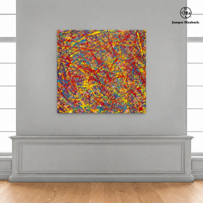 Surreal Cartography embellished canvas wall display