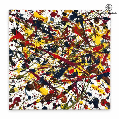 Taffy Balloon Madness embellished canvas - studio view