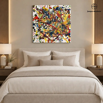 Taffy Balloon Madness embellished canvas - bedroom