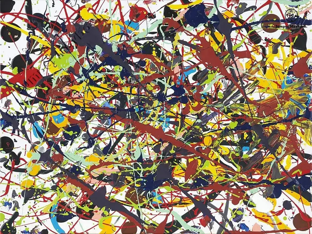 Taffy Balloon Madness - Original Painting - Jumper Maybach Artwork