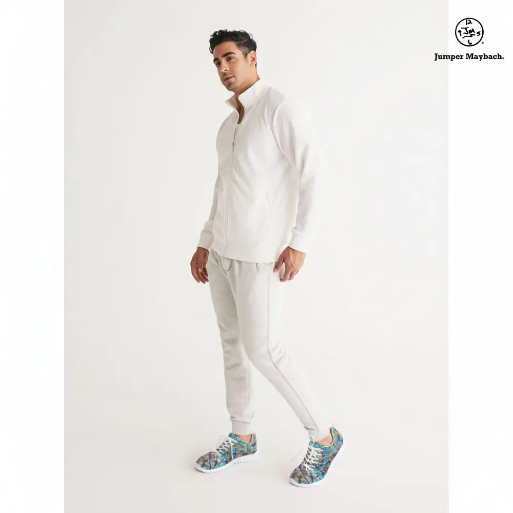 Taffy Galaxy athletic sneakers by Jumper Maybach, featuring colorful taffy-inspired design, for men and women.