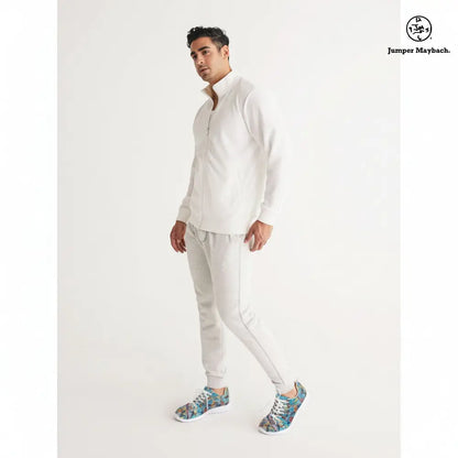 Taffy Galaxy athletic sneakers by Jumper Maybach, featuring colorful taffy-inspired design, for men and women.
