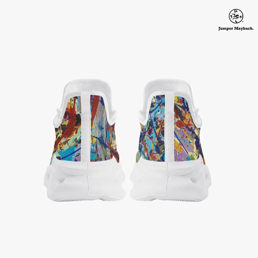 Taffy Galaxy Flex sneaker by Jumper Maybach® featuring vibrant galaxy-inspired design, casual sneaker for men and women.