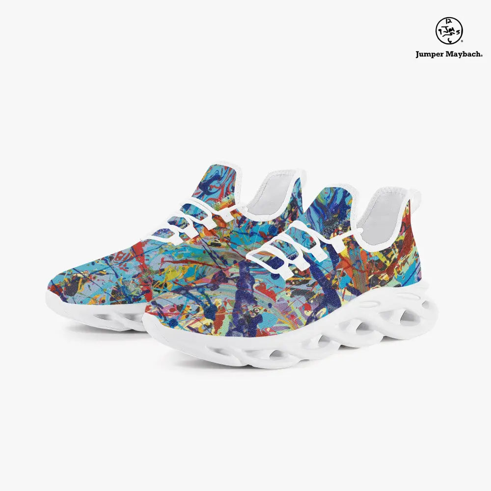 Taffy Galaxy Flex sneaker by Jumper Maybach® featuring colorful galaxy-inspired design, casual sneaker for men and women