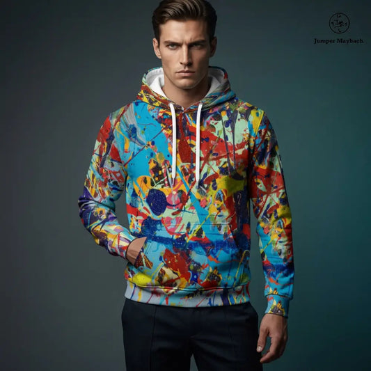 Taffy Galaxy - Unisex Pullover Hoodie by Jumper Maybach® - All Over Prints