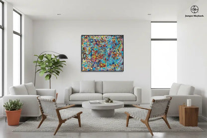 Taffy Galaxy Whew - Original Painting - Jumper Maybach Artwork
