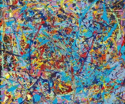 Taffy Galaxy Whew - Original Painting - Jumper Maybach Artwork