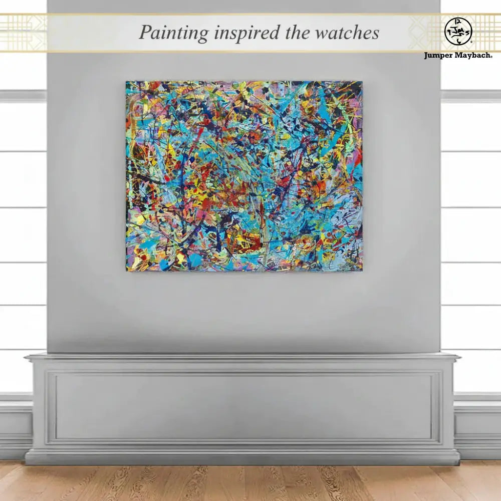 Taffy Galaxy Whew - Original Painting - Jumper Maybach Artwork