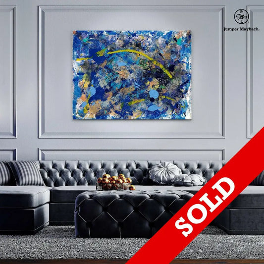 The One - Original Painting - SOLD - Jumper Maybach Artwork