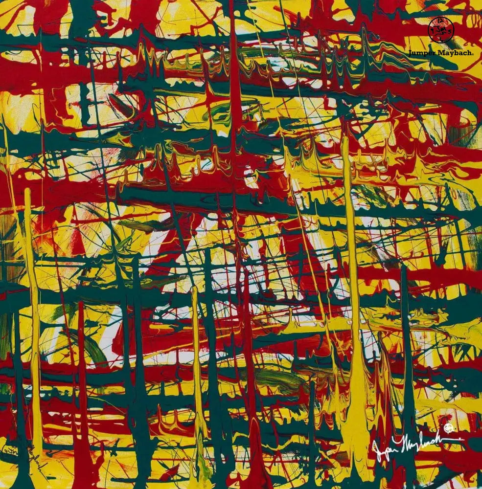 Triangle Matrix (Print on Canvas) - Jumper Maybach Prints