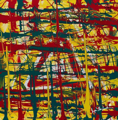 Triangle Matrix (Print on Canvas) - Jumper Maybach Prints