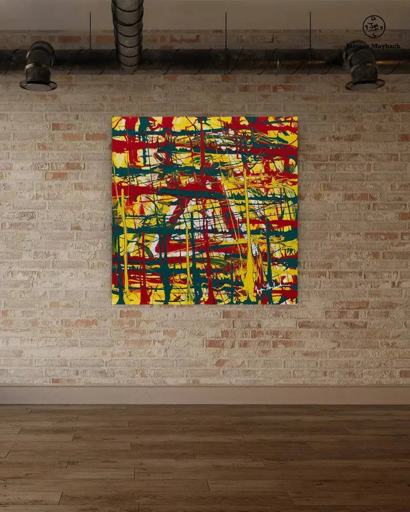 Triangle Matrix (Print on Canvas) - Jumper Maybach Prints