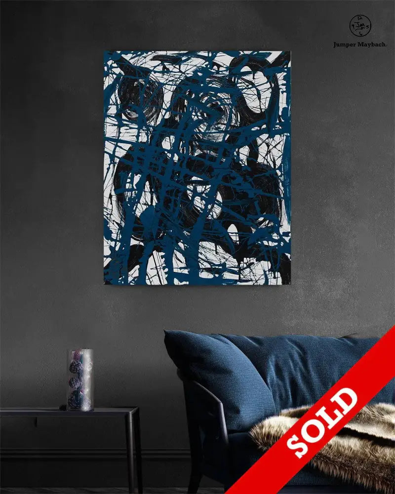 Twisted Circles - Original Painting - SOLD - Jumper Maybach Artwork