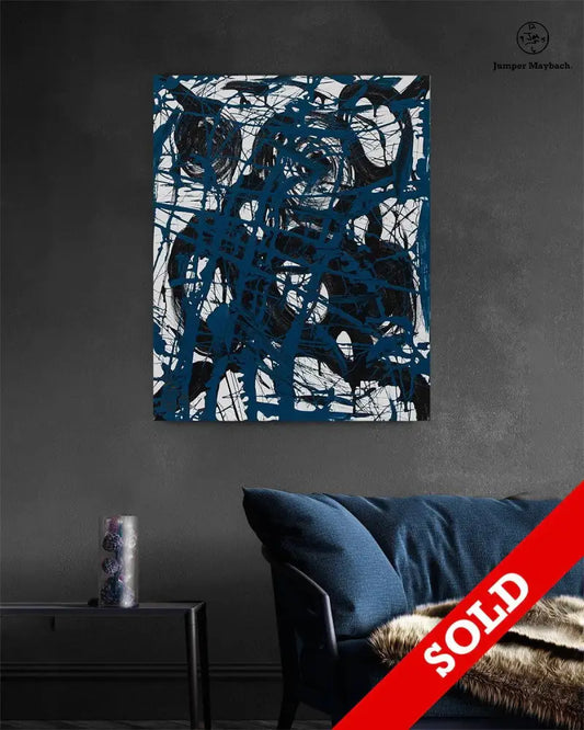 Twisted Circles - Original Painting - SOLD - Jumper Maybach Artwork