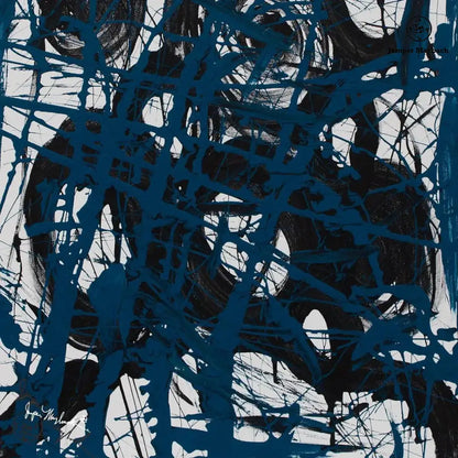Twisted Circles (Print on Canvas) - Jumper Maybach Prints