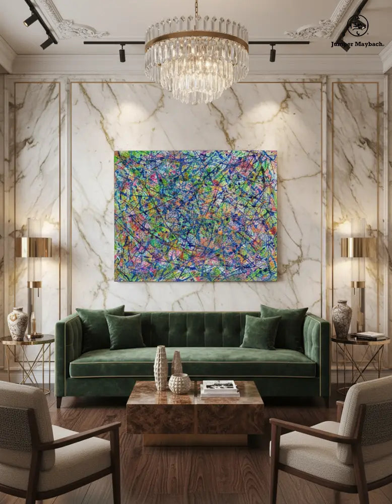 Universal Spirit - Original Painting - Jumper Maybach Artwork