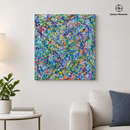 Universal Spirit (Print on Canvas) - wall vignette - Jumper Maybach Prints