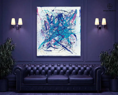 Venetian Rhapsody Purple Haze - Original Painting - SOLD - Jumper Maybach Artwork