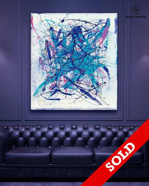 Venetian Rhapsody Purple Haze - Original Painting - SOLD