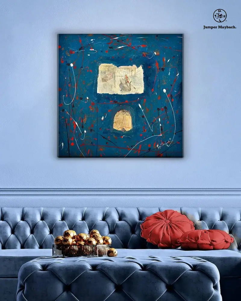 Venice Starburst (Embellished-Hand Signed by the Artist) - Jumper Maybach giclee