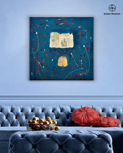 Venice Starburst (Embellished-Hand Signed by the Artist) - Jumper Maybach giclee