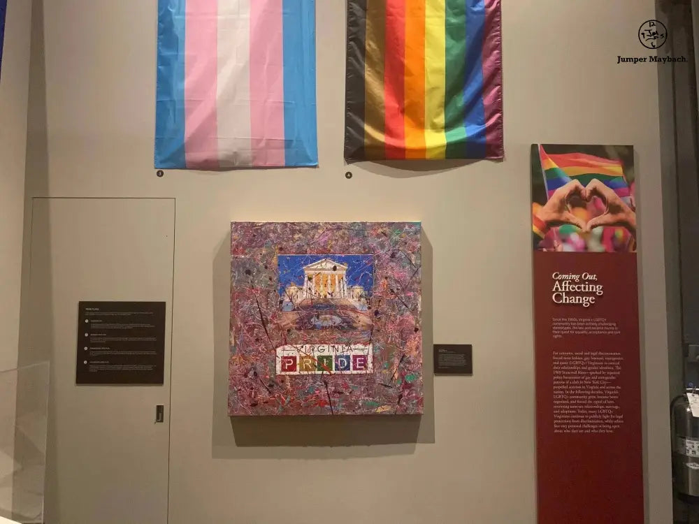 Virginia Pride #1 - Original Painting - SOLD - Jumper Maybach Artwork