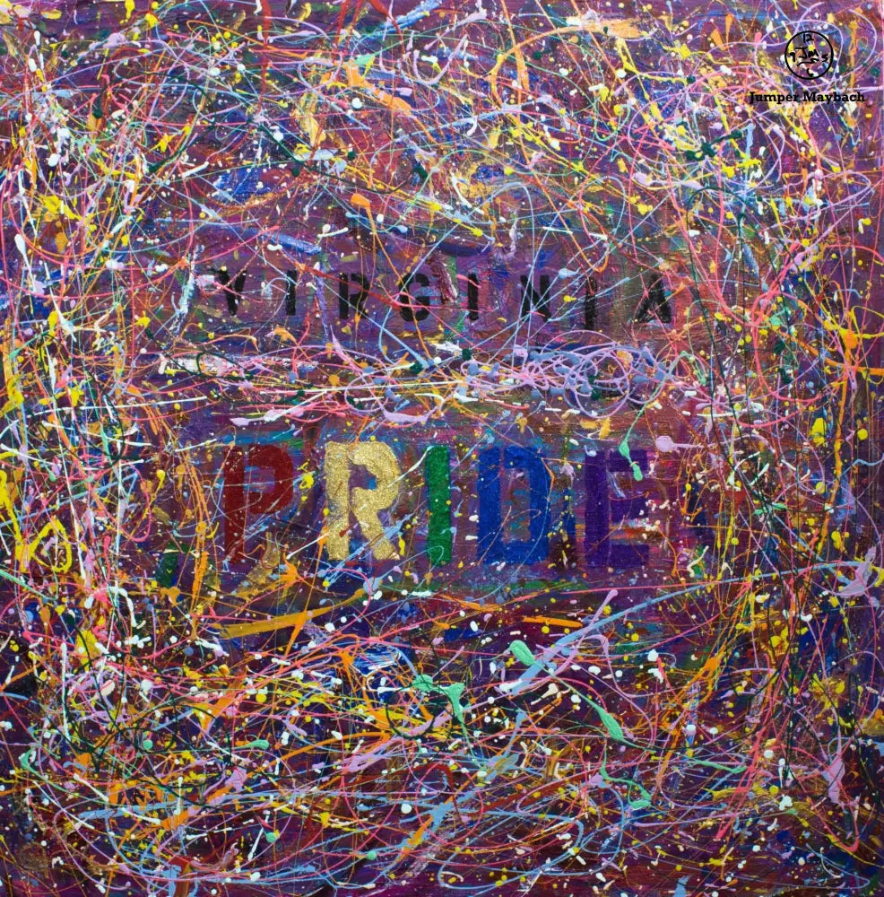 Virginia Pride #2 - Original Painting - SOLD - Jumper Maybach Artwork