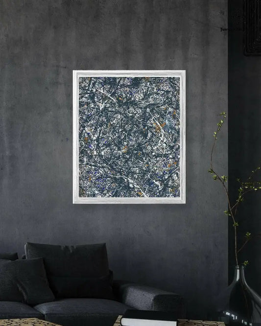 Jumper Maybach Volcano print on paper featuring a vibrant, artistic depiction of a volcanic eruption.
