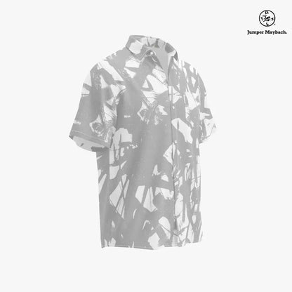 White Winds PLUS SIZE Resort UNISEX Shirt by Jumper Maybach® - Jumper Maybach Men's Clothing