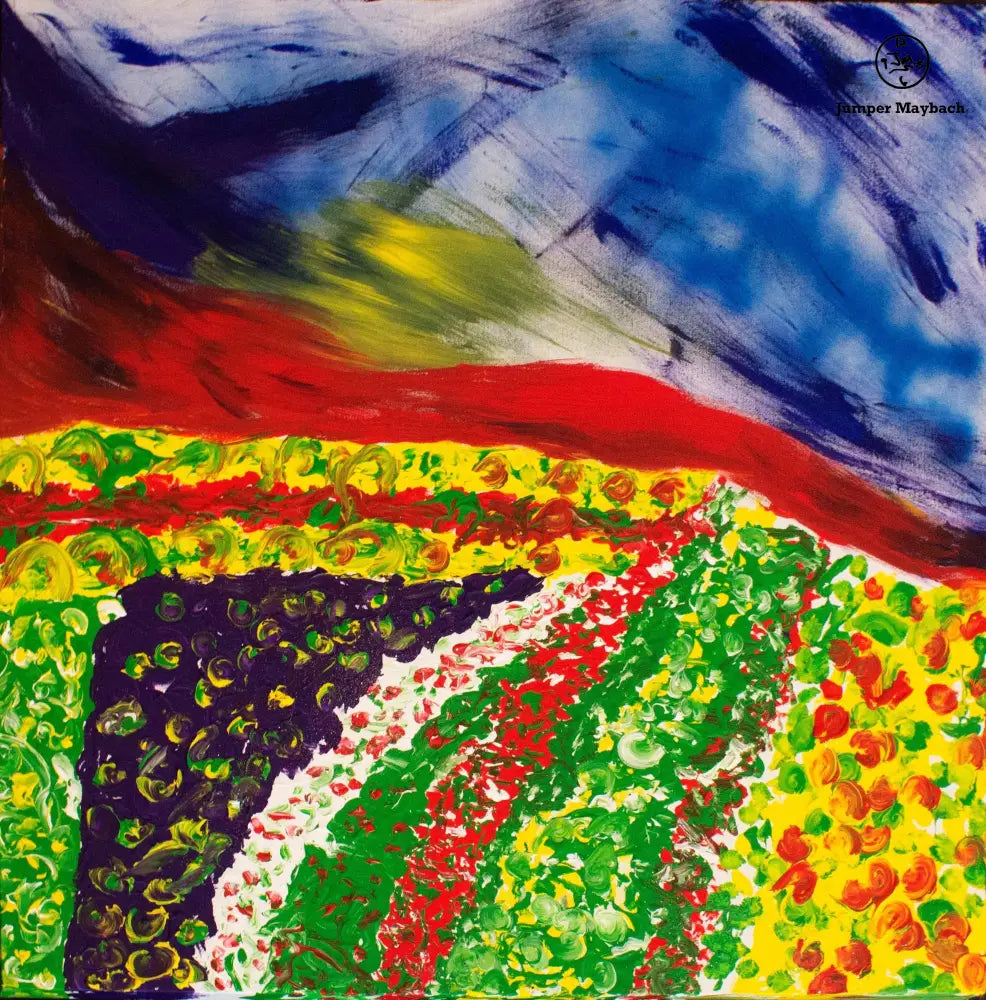 Wild Flowers - Original Painting - SOLD - Jumper Maybach Artwork