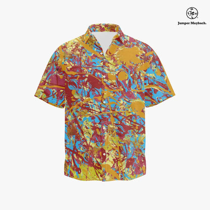 Plus size resort unisex shirt from World Jumper by Jumper Maybach, featuring vibrant patterns and comfortable fit.