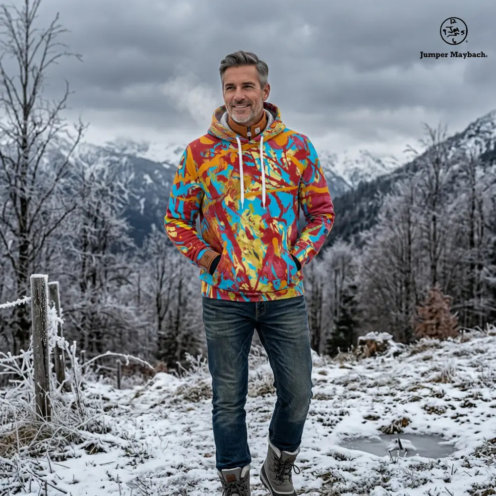 World Jumper - Unisex Pullover Hoodie by Jumper Maybach® - All Over Prints