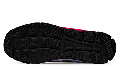 Cotton Candy Rose Active Sneakers
