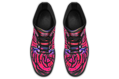 Cotton Candy Rose Boots