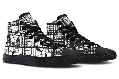 Dark Matrix Hightops