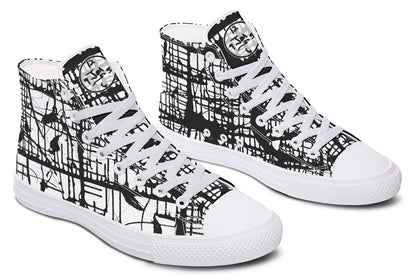 Dark Matrix Hightops