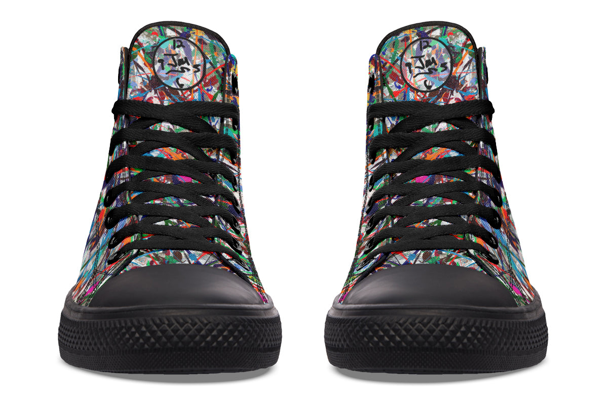 Endless Asteroid Playground Hightops