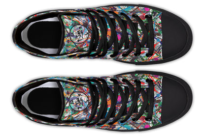 Endless Asteroid Playground Hightops