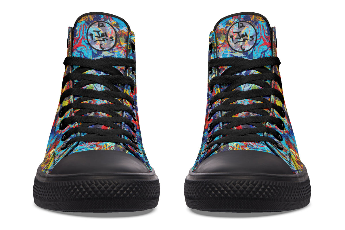 Taffy Galaxy Whew Hightops