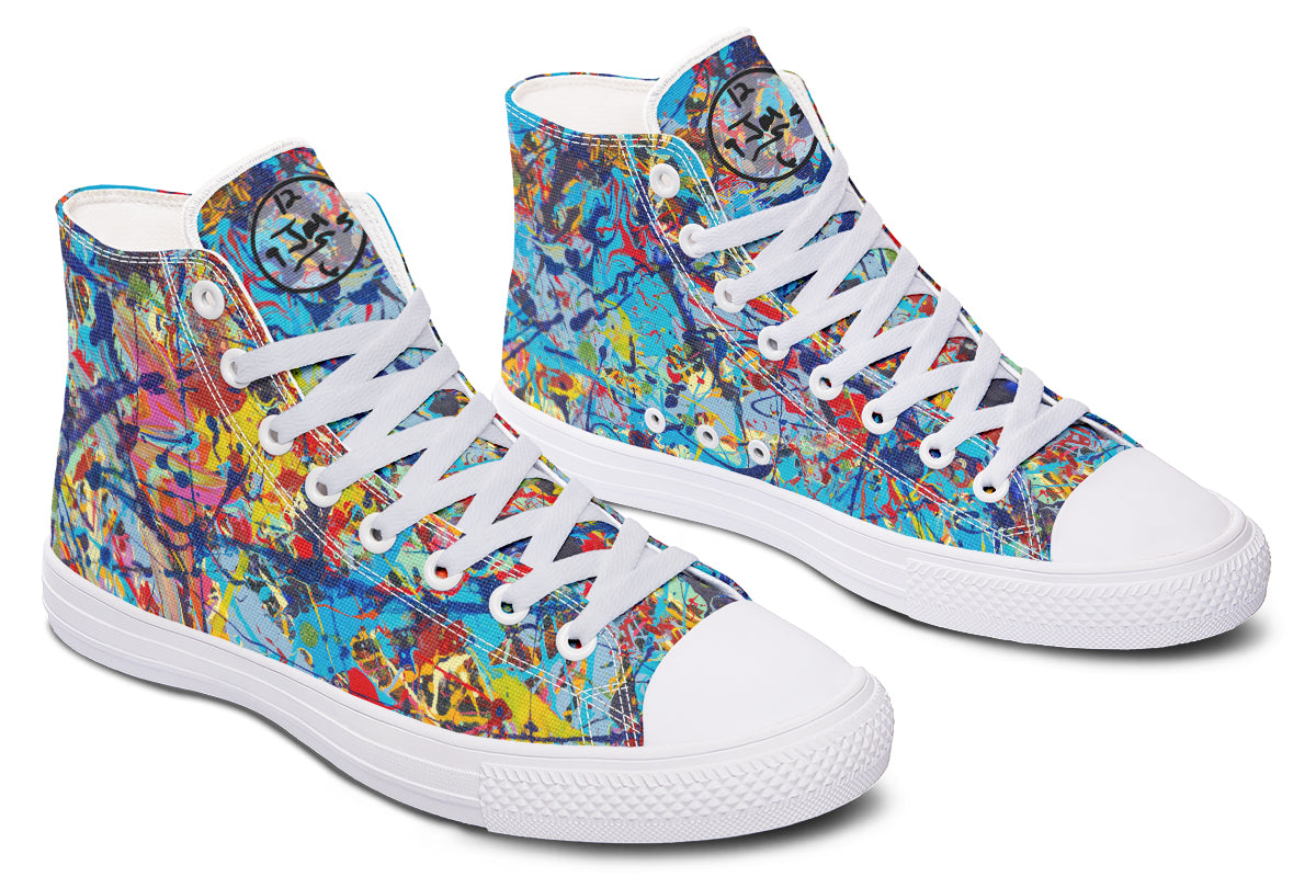 Taffy Galaxy Whew Hightops