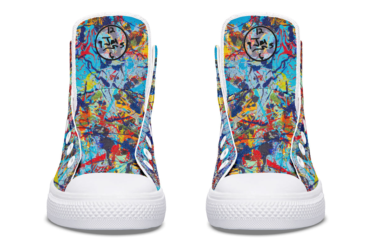 Taffy Galaxy Whew Hightops
