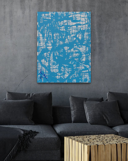 Azure Awakening by Jumper Maybach®
Coming out of feeling blue
30" x 40"
Acrylic Mixed Media on Stretched Canvas 2018

Do you own a Jumper Maybach, yet? ®
Seek LOVE, Azure Awakening        PNTArtworkJumper MaybachJumper Maybach