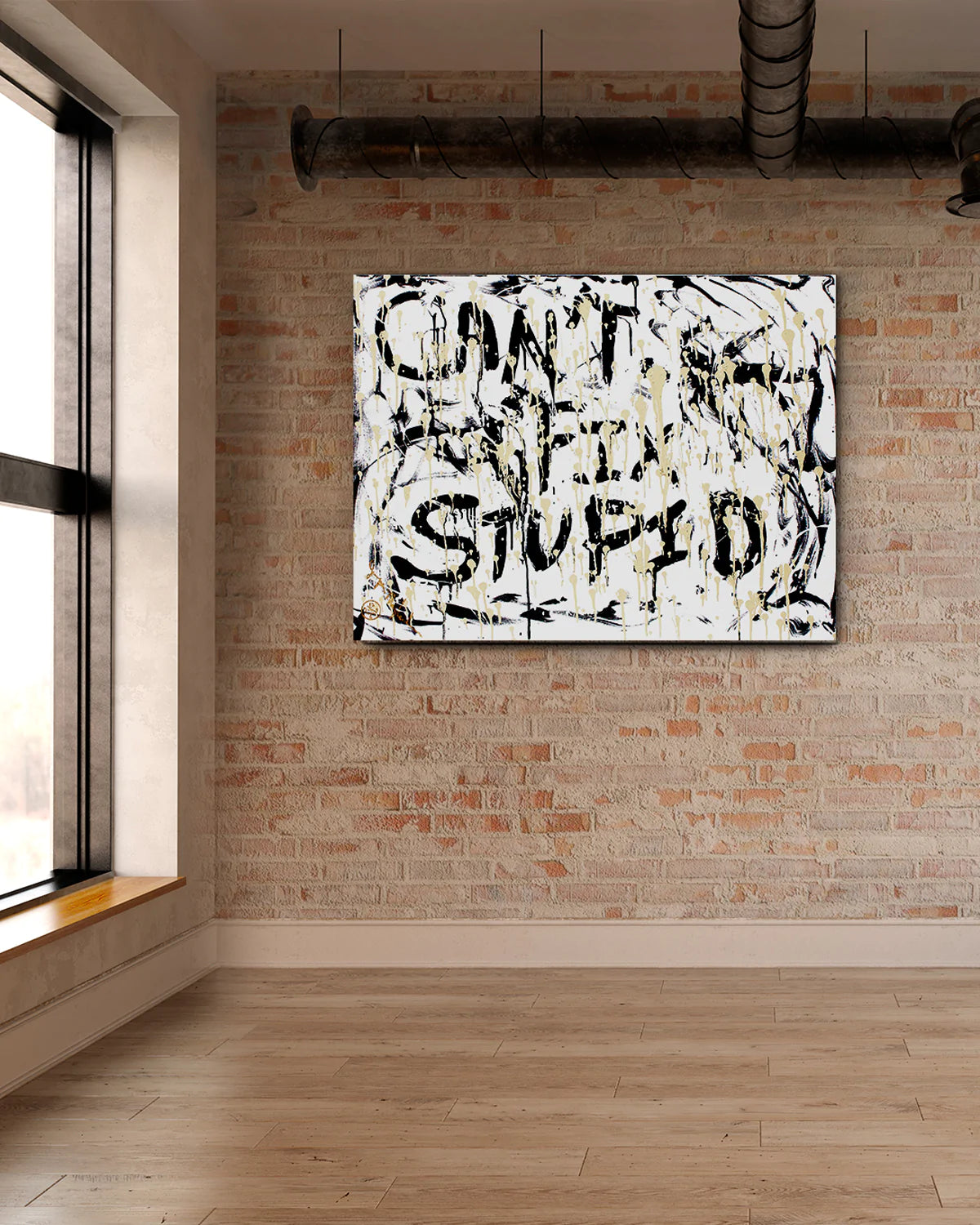 Can't Fix Stupid by Jumper Maybach
From the Pride Series
 This work is a nostalgic homage to a very important man in Jumper’s life – his Grandpa.
The saying “Can’t FCan't Fix Stupid        PNTArtworkJumper MaybachJumper Maybach