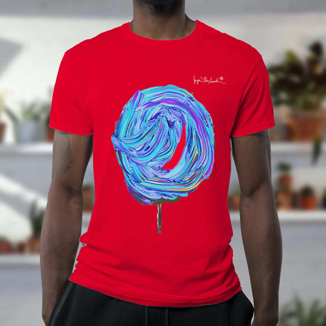 Jumper Maybach Cosmic Blueberry Cotton Candy Unisex T-Shirt Cotton