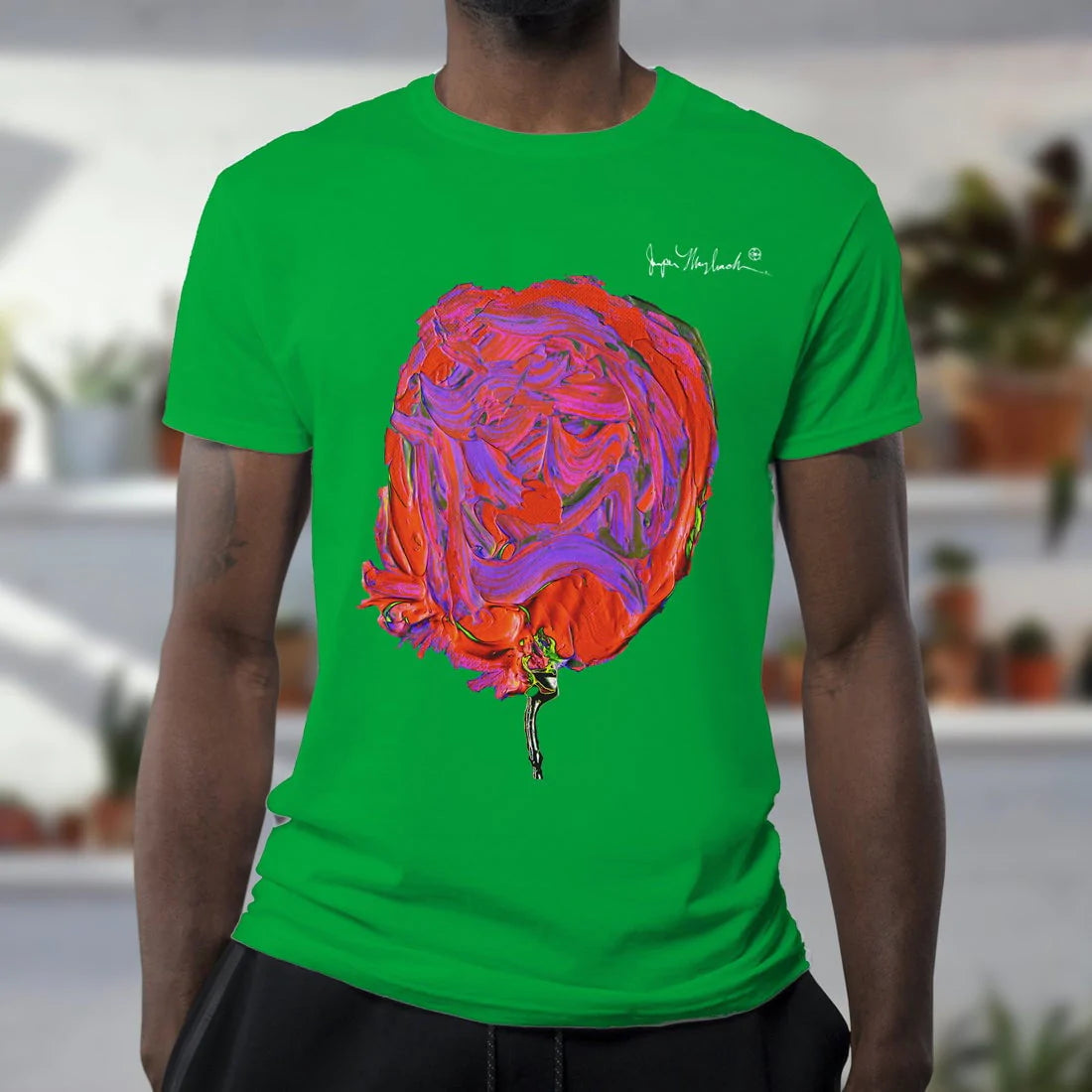 Cosmic Strawberry Cotton Candy T-Shirt by Jumper Maybach®.