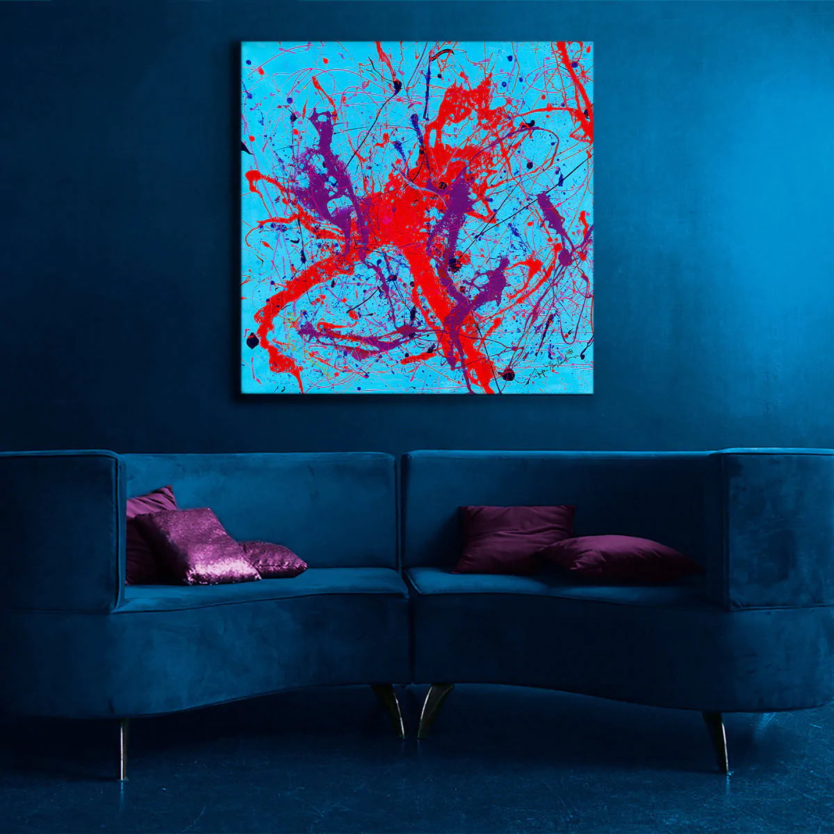 Dancing Queen by Jumper Maybach High Resolution Abstract Print.